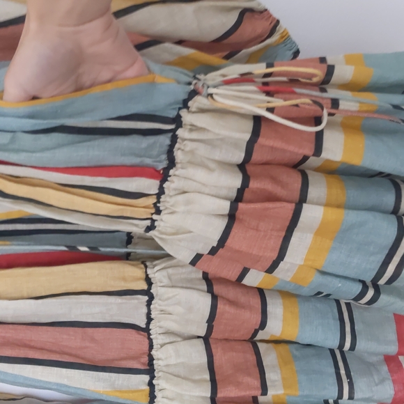 ZIMMERMANN striped linen minidress with pockets - Picture 10 of 14